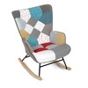 Houpací křeslo, vícebarevná, látka, AK-374 PW2