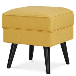 Taburet, žlutá látka, AK-A1316 YEL2