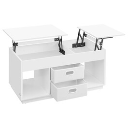 Konferenční stolek 100x50x48cm, mdf, bílá, AKF-E1021 WT