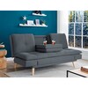 Trojmístná pohovka, šedá, látka, ASB-4720 GREY2