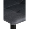 Barová židle, šedá, látka,AUB-X7015 GREY2