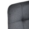 Barová židle, šedá, látka,AUB-X7015 GREY2