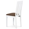 Jídelní židle, bílá, masiv, BC-2602 WT