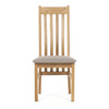 Jídelní židle, přírodní, masiv, C-2100 CRM2