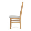 Jídelní židle, přírodní, masiv, C-2100 SIL2