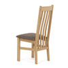 Jídelní židle, přírodní, masiv, C-2100 BR2