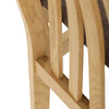 Jídelní židle, přírodní, masiv, C-2100 BR2