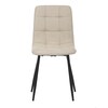 Jídelní židle, béžová, látka, CT-281 CRM2