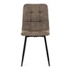 Jídelní židle, hnědá, látka vintage, CT-281 BR3