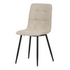 Jídelní židle, béžová, látka, CT-281 CRM2