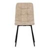 Jídelní židle, béžová, látka vintage, CT-281 CRM3