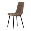 Jídelní židle, hnědá, látka vintage, CT-281 COF3