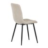 Jídelní židle, béžová, látka, CT-281 CRM2
