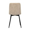 Jídelní židle, béžová, látka vintage, CT-281 CRM3