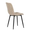Jídelní židle, béžová, látka vintage, CT-281 CRM3