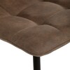 Jídelní židle, hnědá, látka vintage, CT-281 COF3