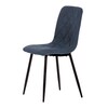 Jídelní židle, modrá, látka, CT-283 BLUE2