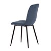 Jídelní židle, modrá, látka, CT-283 BLUE2