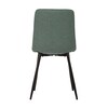 Jídelní židle, zelená, látka, CT-281 GRN2