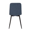 Jídelní židle, modrá, látka, CT-283 BLUE2