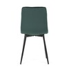 Jídelní židle, zelená, sametová látka, CT-281 GRN4