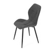 Jídelní židle, šedá, látka, CT-285 GREY2
