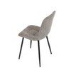 Jídelní židle, šedá, látka vintage, CT-281 GREY3