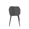 Jídelní židle, šedá, látka, CT-285 GREY2