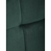 Jídelní židle, zelená, sametová látka, CT-281 GRN4
