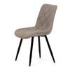 Jídelní židle, hnědá, látka, CT-382 CRM2