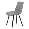 Jídelní židle, šedá, látka, CT-382 SIL2