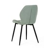 Jídelní židle, zelená, látka, CT-285 GRN2