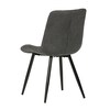Jídelní židle, šedá, látka, CT-382 GREY2