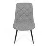 Jídelní židle, šedá, látka, CT-382 SIL2