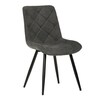 Jídelní židle, šedá, látka, CT-382 GREY2