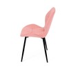 Jídelní židle, růžová, látka, CT-285 PINK2