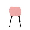 Jídelní židle, růžová, látka, CT-285 PINK2