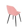 Jídelní židle, růžová, látka, CT-285 PINK2
