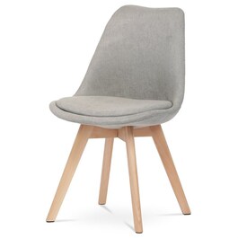 Jídelní židle, béžová, látka, CT-751 LAN2