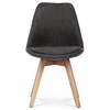 Jídelní židle, šedá, látka, CT-751 GREY2