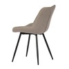 Jídelní židle, béžová, látka, CT-395 CRM2