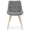 Jídelní židle, šedá, látka, CT-394 GREY2