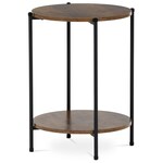 Odkládací stolek 44x44x56cm, mdf, old wood, CT-G1005 OLW