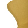 Jídelní židle, žlutá, látka, CT-S8010 YEL2