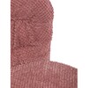 Jídelní židle, růžová, látka bouclé, CT-W1077 PINK2
