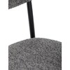 Jídelní židle, šedá, látka bouclé, CT-W1021 GREY2