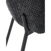 Jídelní židle, šedá, látka bouclé, CT-W1077 GREY2