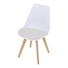 Jídelní židle, bílá, plast, CT-X7056 WT