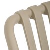 Zahradní židle plast, béžová, CT-X7029 CAP