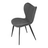 Jídelní židle, šedá, látka, DCL-1031 GREY2